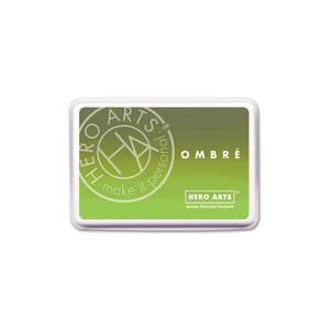 Ombré Lime to Forever Green Ink Pad