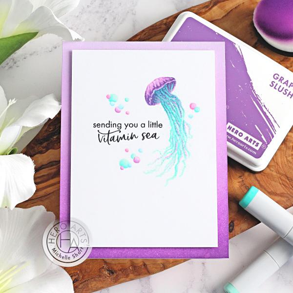 Hero Hues Reactive Ink - Grape Slush