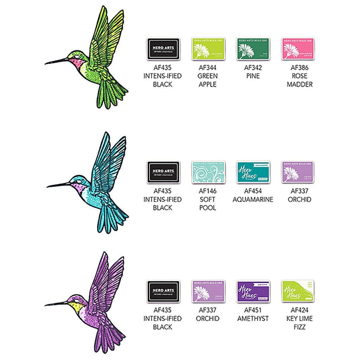 AF451 Hero Hues Amethyst Pigment Ink - Hero Arts