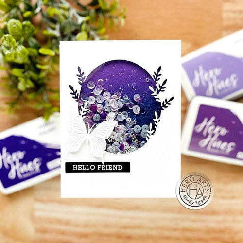 AF464 Purple Galaxy Reactive Ink - Hero Arts