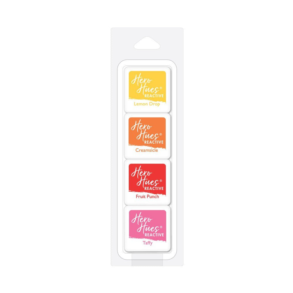 Hero Hues Reactive Ink Pad Cubes - Sunshine Palette