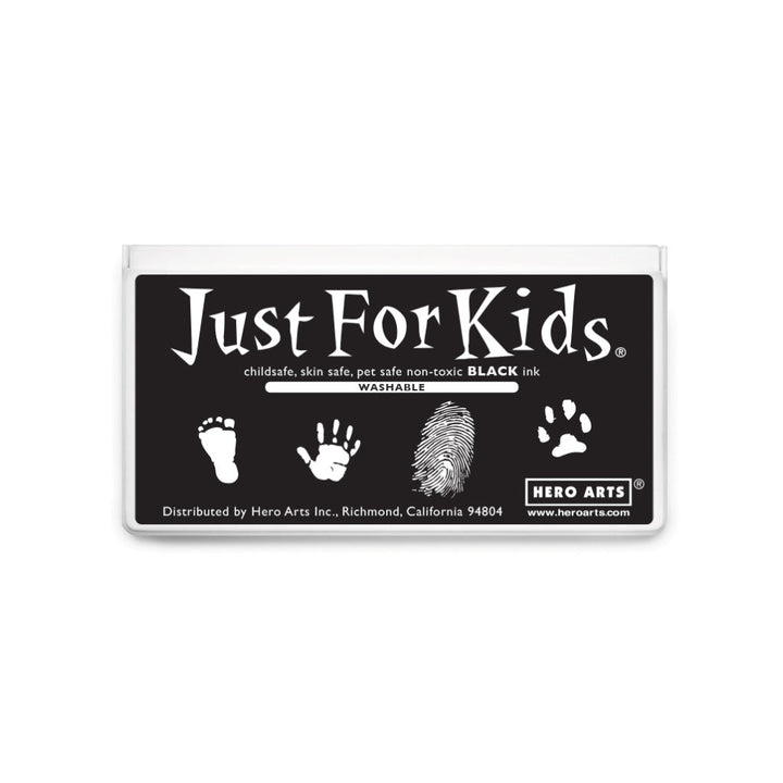 AF485 Jumbo Just For Kids Black - Hero Arts