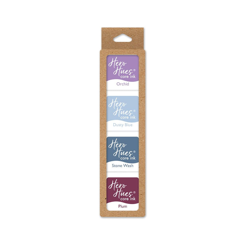 Blues & Purples Core Ink Pad Cubes