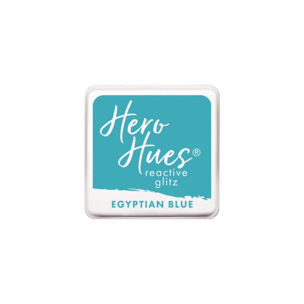 AF534 Egyptian Blue Reactive Glitz Ink - Hero Arts