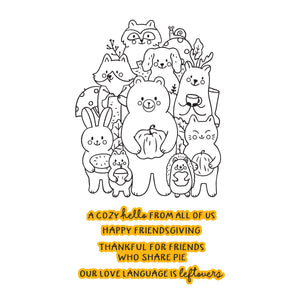 Thankful Friends color