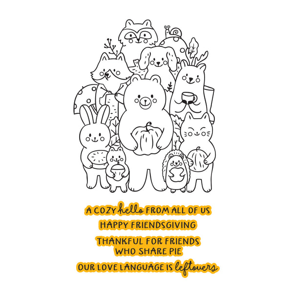 Thankful Friends color