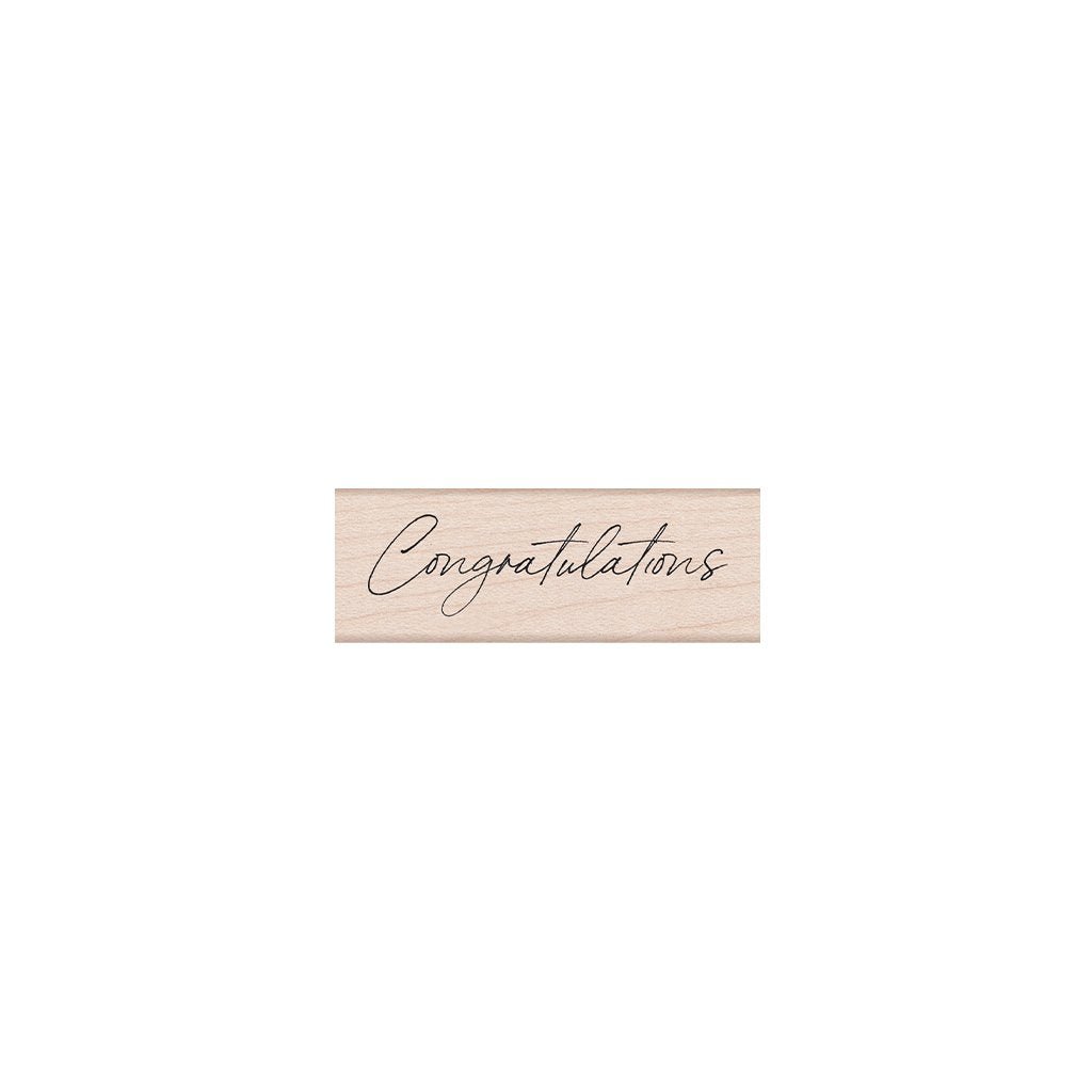 C6465 Cursive Congratulations - Hero Arts