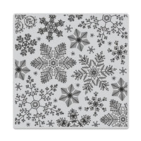 CG685 Hand Drawn Snowflakes Bold Prints - Hero Arts