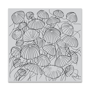 Jellyfish Party Bold Prints Cling Stamp