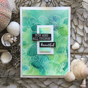 Jellyfish Party Bold Prints Cling Stamp