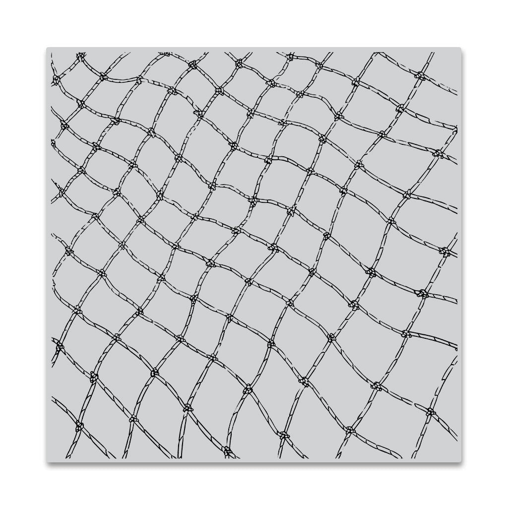 CG789 Fishing Net Bold Prints - Hero Arts