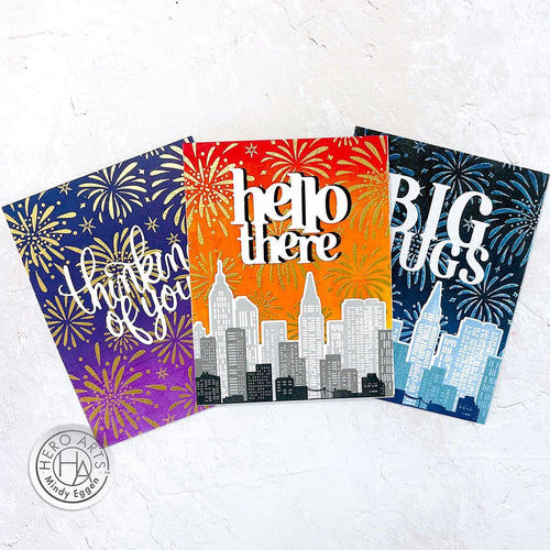 CG843 Fireworks Bold Prints - Hero Arts