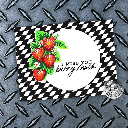 CG847 Slanted Checkerboard Bold Prints - Hero Arts