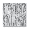 Candles Bold Prints Cling Stamp