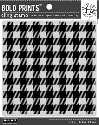 CG855 Buffalo Check Pattern Bold Prints - Hero Arts