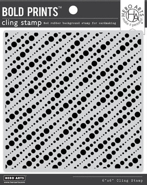 String Dots Bold Prints Cling Stamp