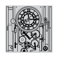 CG864 Gear Clock Bold Prints - Hero Arts