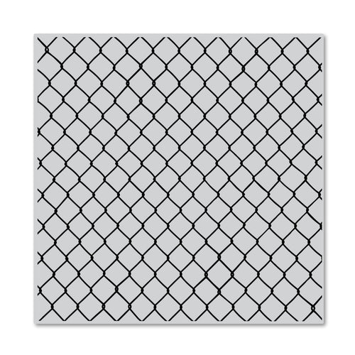 CG873 Chain Linked Fence Bold Prints - Hero Arts