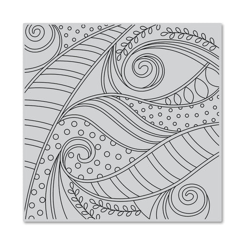 CG874 Swirls and Dots Bold Prints - Hero Arts