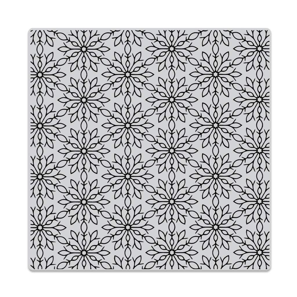 CG888 Lacy Snowflakes Bold Prints - Hero Arts