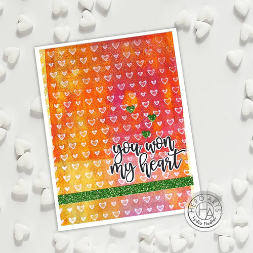 CG902 Mini Hearts Bold Prints - Hero Arts