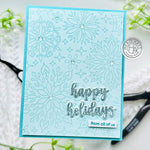 CG938 Kaleidoscope Snowflake Bold Prints - Hero Arts