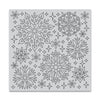 Kaleidoscope Snowflake Bold Prints Cling Stamp