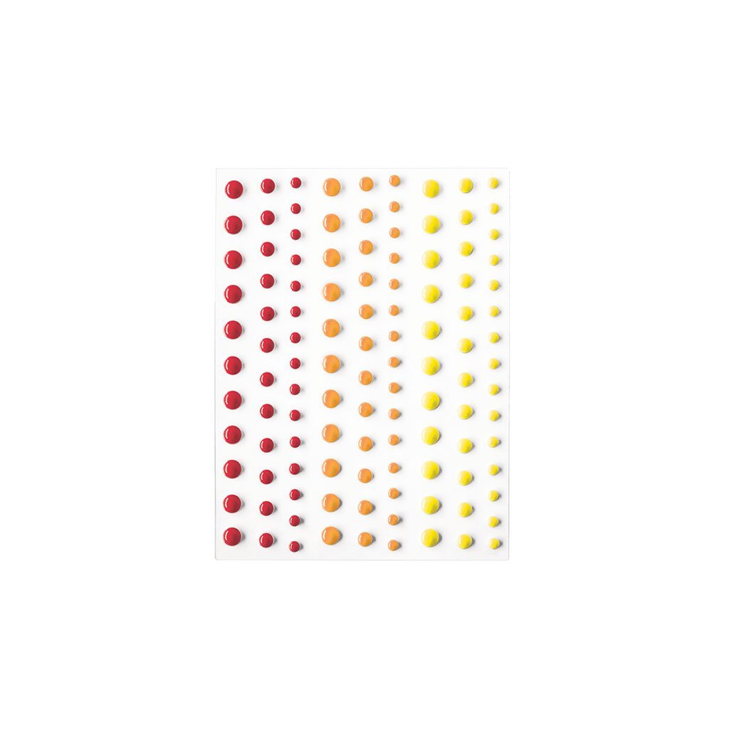 Sunset Hero Hues Enamel Dots