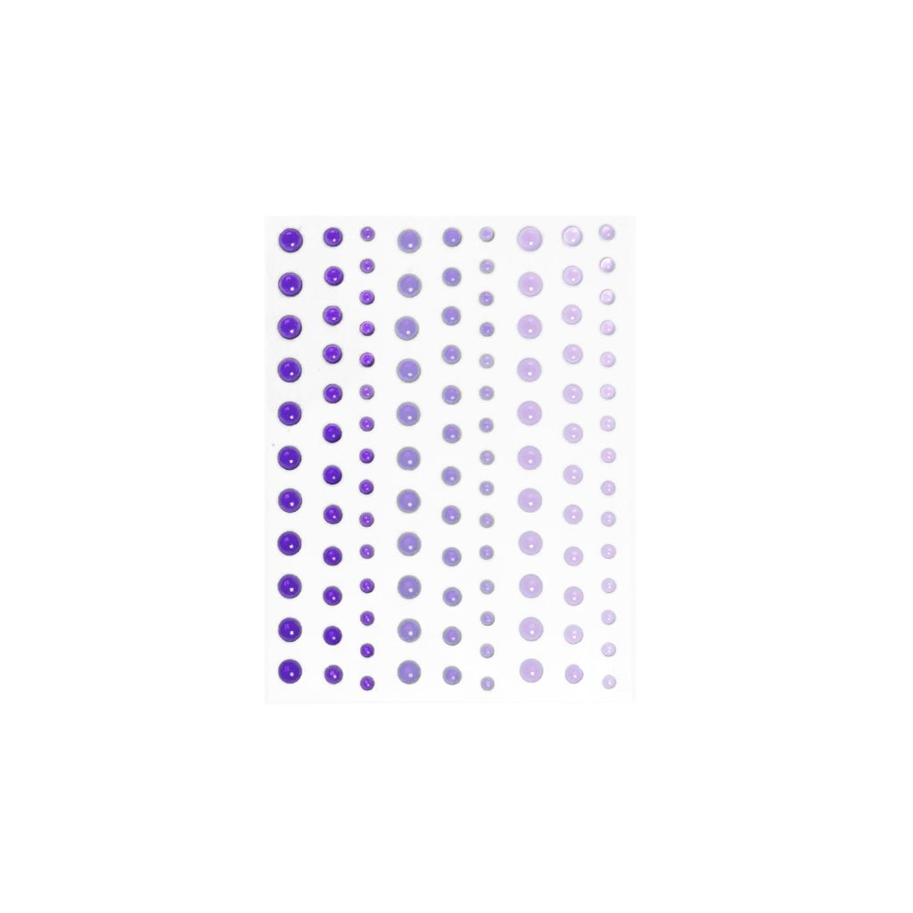 CH339 Translucent Purples Hero Hues Enamel Dots - Hero Arts