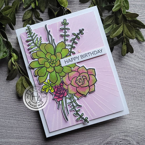 CM541 Succulent Bouquet - Hero Arts