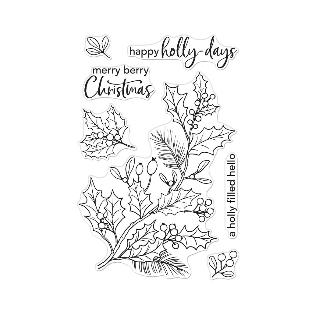 CM557 Holly Berries - Hero Arts