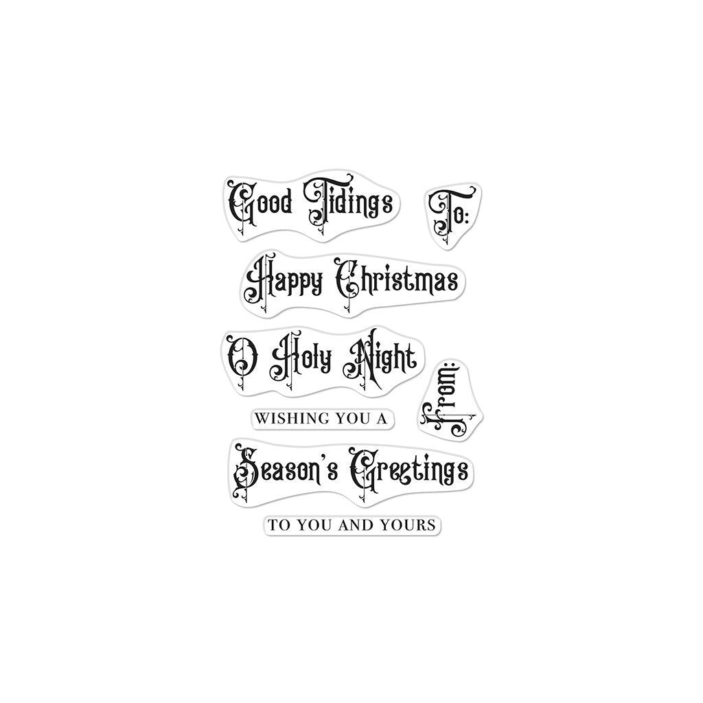 CM577 Victorian Christmas Messages - Hero Arts