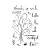Tulip Bouquet Clear Stamp Set
