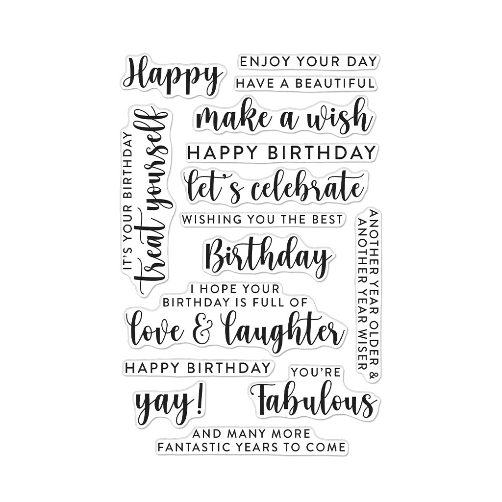 Let's Celebrate Clear Stamp Set Let's Celebrate Clear Stamp Set