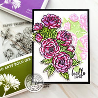 CM604 Peonies Bunch - Hero Arts