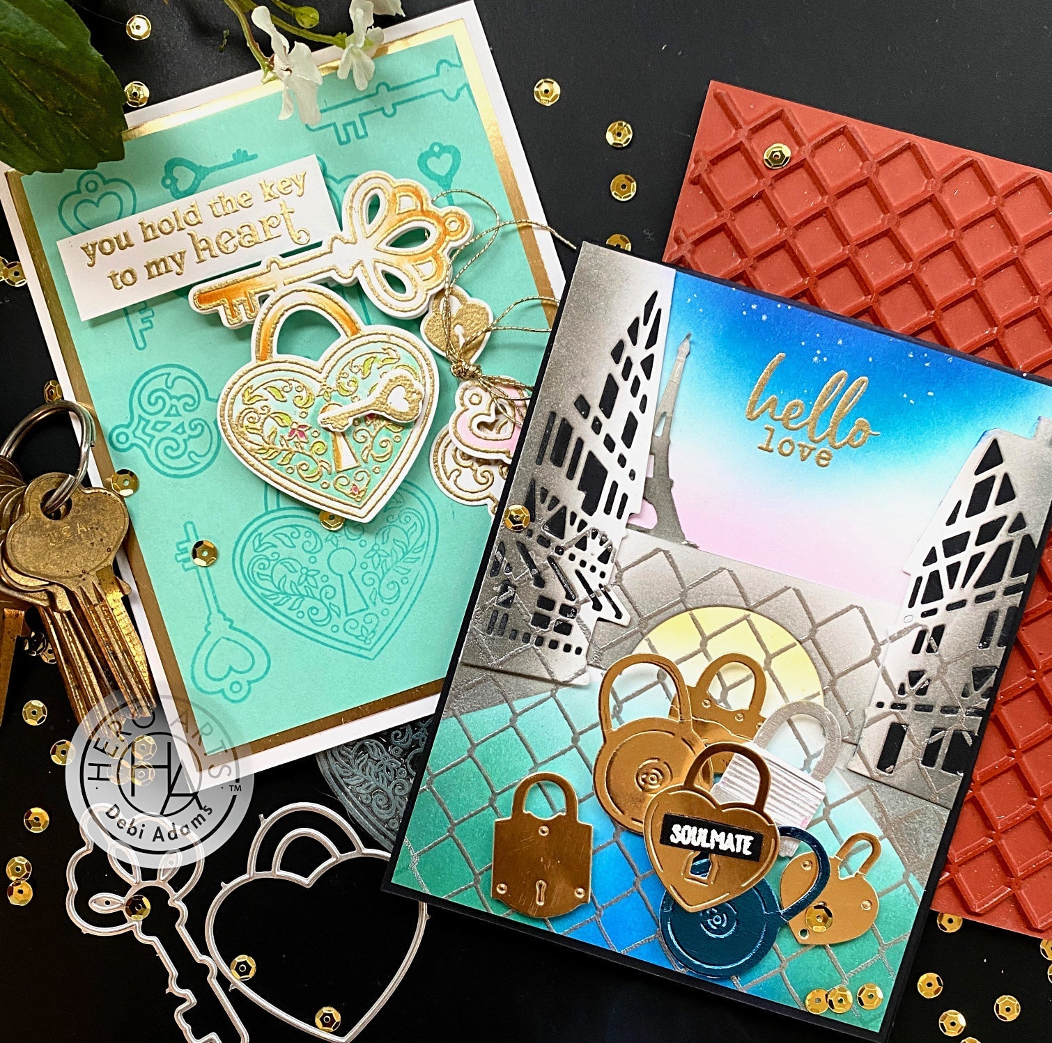 CM605 Key to My Heart – Hero Arts