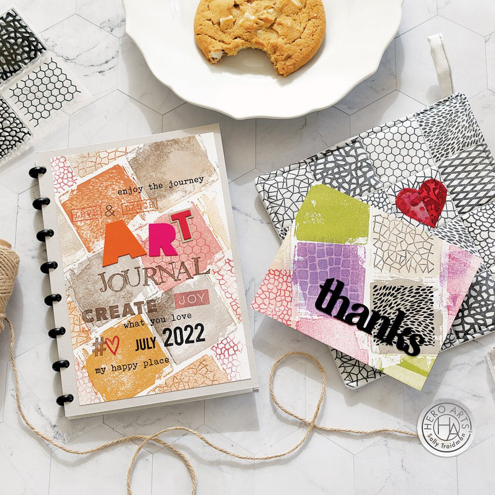 Art Journal Messages Clear Stamp Set