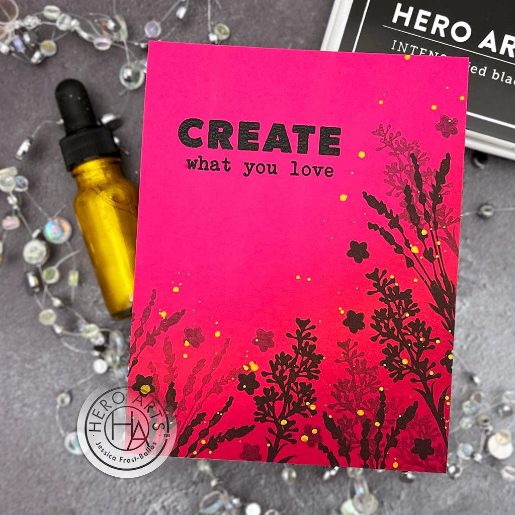 CM619 Art Journal Messages - Hero Arts