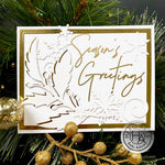 CM645 Hero Greetings Season's Greetings - Hero Arts