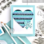 CM684 Loving Sentiment Strips - Hero Arts