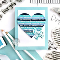 CM684 Loving Sentiment Strips - Hero Arts