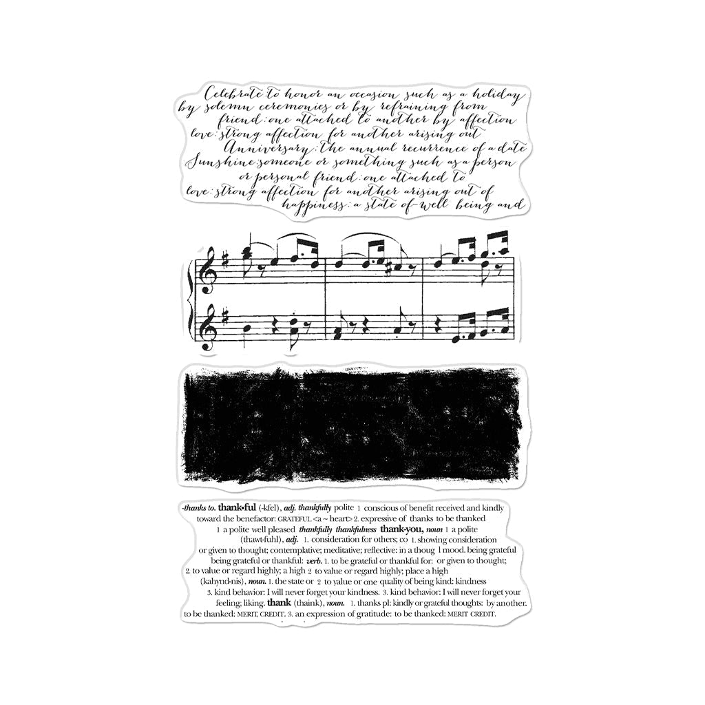 Background Texture Strips Clear Stamp Set – Hero Arts