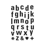 CM693 Luggage Lowercase Alphabet - Hero Arts