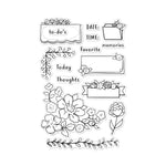 CM698 Floral Journaling - Hero Arts