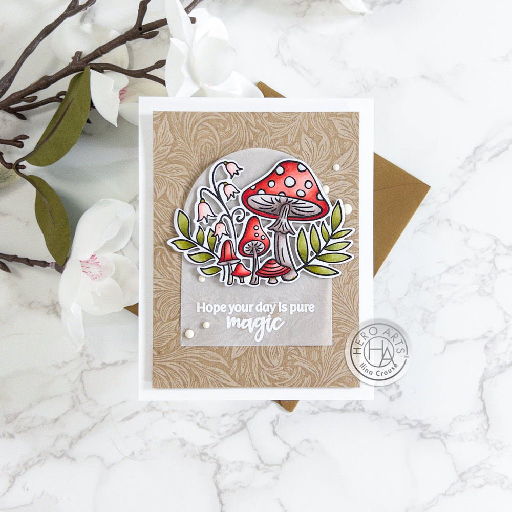 Hello Fungi Clear Stamp Set