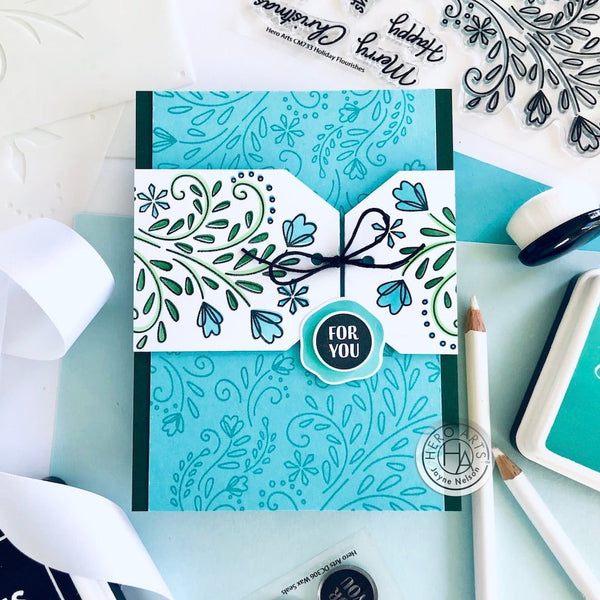 Holiday Flourishes Clear Stamp Set