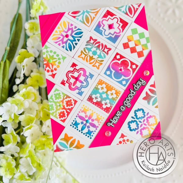 Decorative Tiles Clear Stamp Set