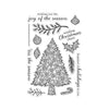 Swirly Christmas Tree Clear Stamp Set