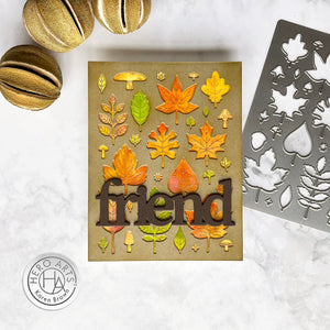 Fall Pattern Clear Stamp Set