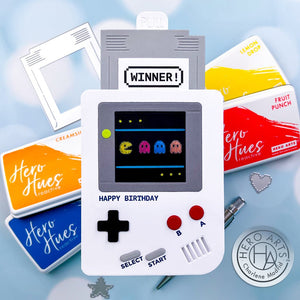 Retro Game Stamp Set from Retro Perspectives Collection by Ralph Tyndall